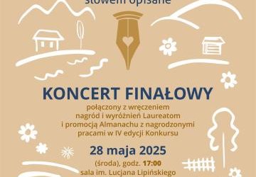 LITERACKA PODRÓŻ PO MAŁOPOLSCE – GALA FINAŁOWA 5.KONKURSU LITERACKIEGO „PIĘKNO MAŁOPOLSKI – SŁOWEM OPISANE” Z UDZIAŁEM LICEALISTKI ZS PROSZOWICE