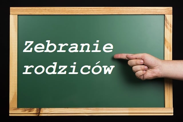 ZEBRANIE RODZICÓW UCZNIÓW KLAS PIERWSZYCH