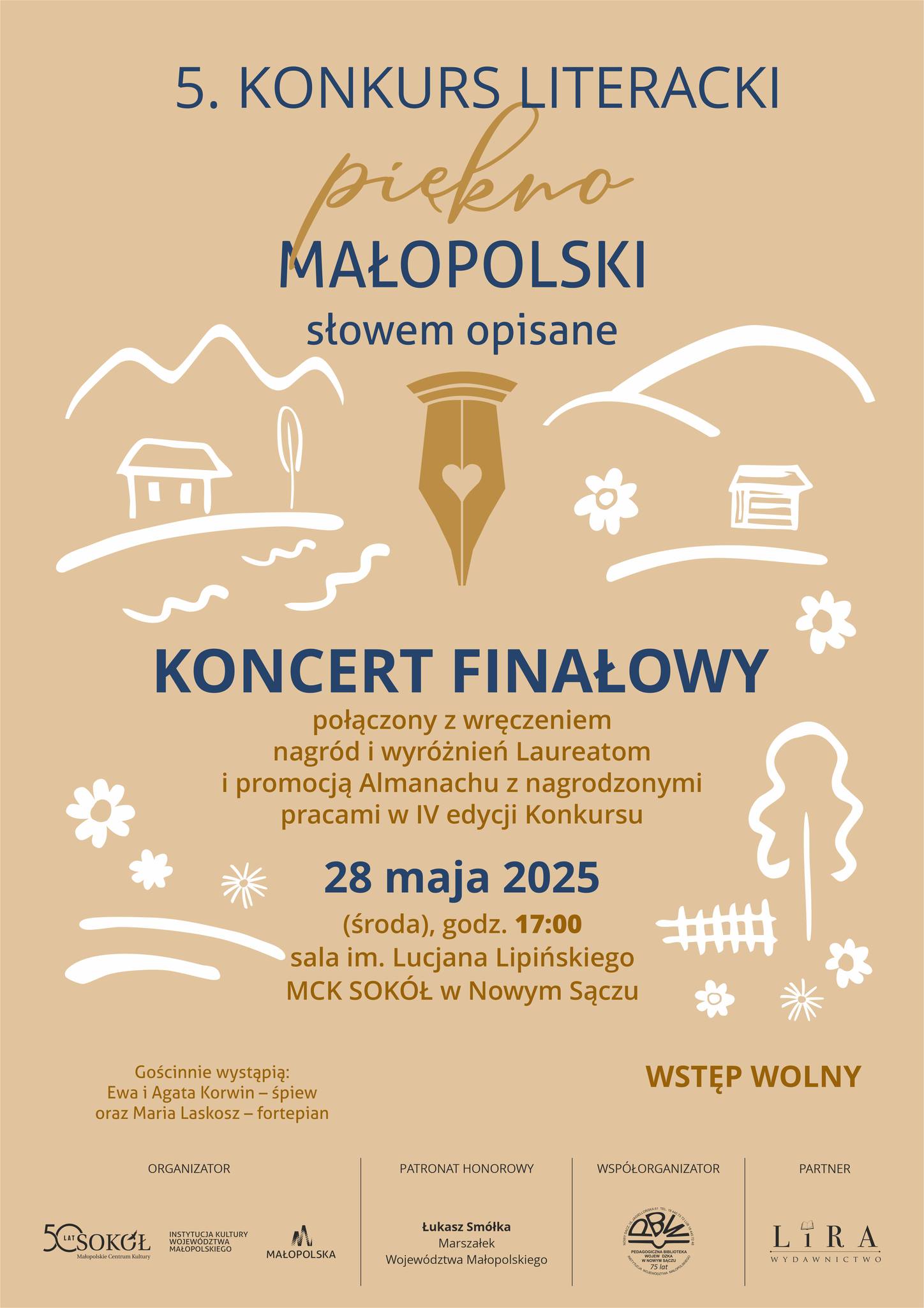 LITERACKA PODRÓŻ PO MAŁOPOLSCE – GALA FINAŁOWA 5.KONKURSU LITERACKIEGO „PIĘKNO MAŁOPOLSKI – SŁOWEM OPISANE” Z UDZIAŁEM LICEALISTKI ZS PROSZOWICE