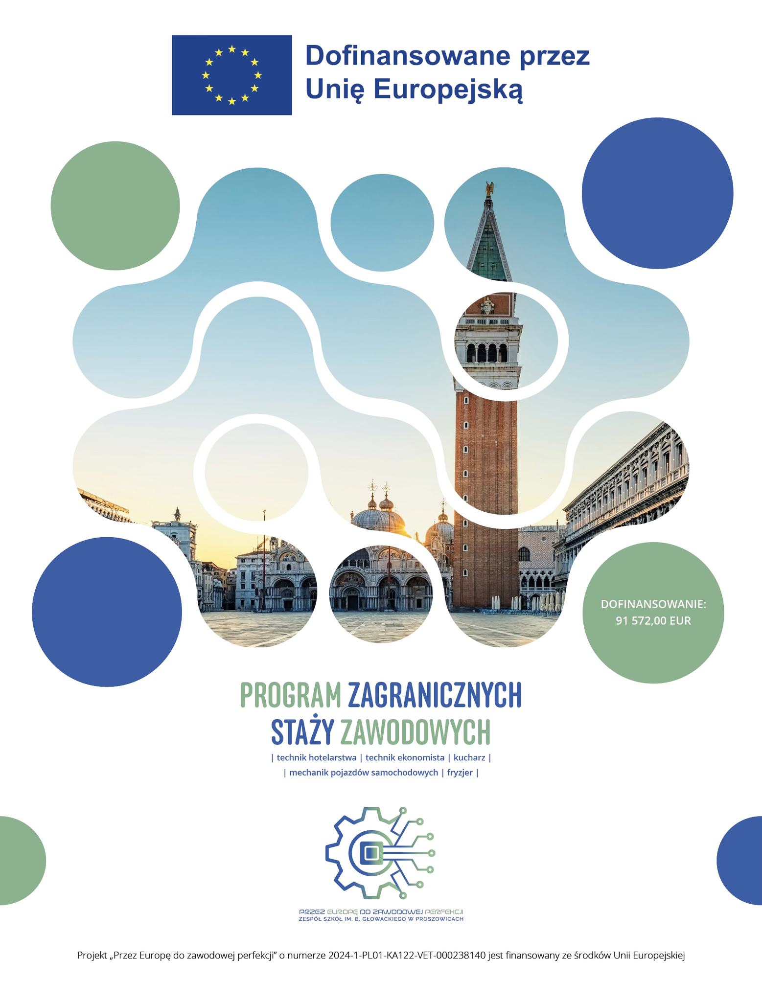 PRZEZ EUROPĘ DO ZAWODOWEJ PERFEKCJI – BROSZURA PODSUMOWUJĄCA WYJAZD NA PRAKTYKI ZAWODOWE DO WŁOCH UCZNIÓW TECHNIKUM W ZS PROSZOWICE W ROKU SZKOLNYM 2024/2025