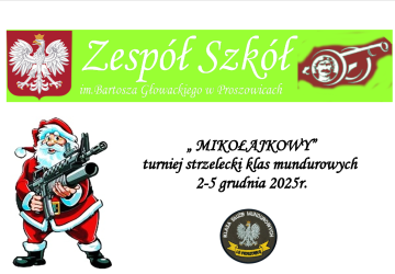 MIKOŁAJKOWY TURNIEJ STRZELECKI KLAS MUNDUROWYCH ZS PROSZOWICE