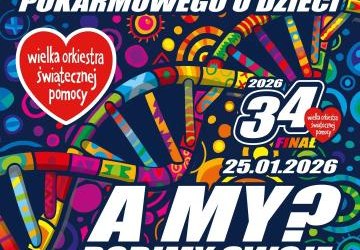 GRAMY W 34 FINALE WOŚP - KWESTUJEMY NA RZECZ DIAGNOSTYKI I LECZENIA CHORÓB PRZEWODU POKARMOWEGO U DZIECI