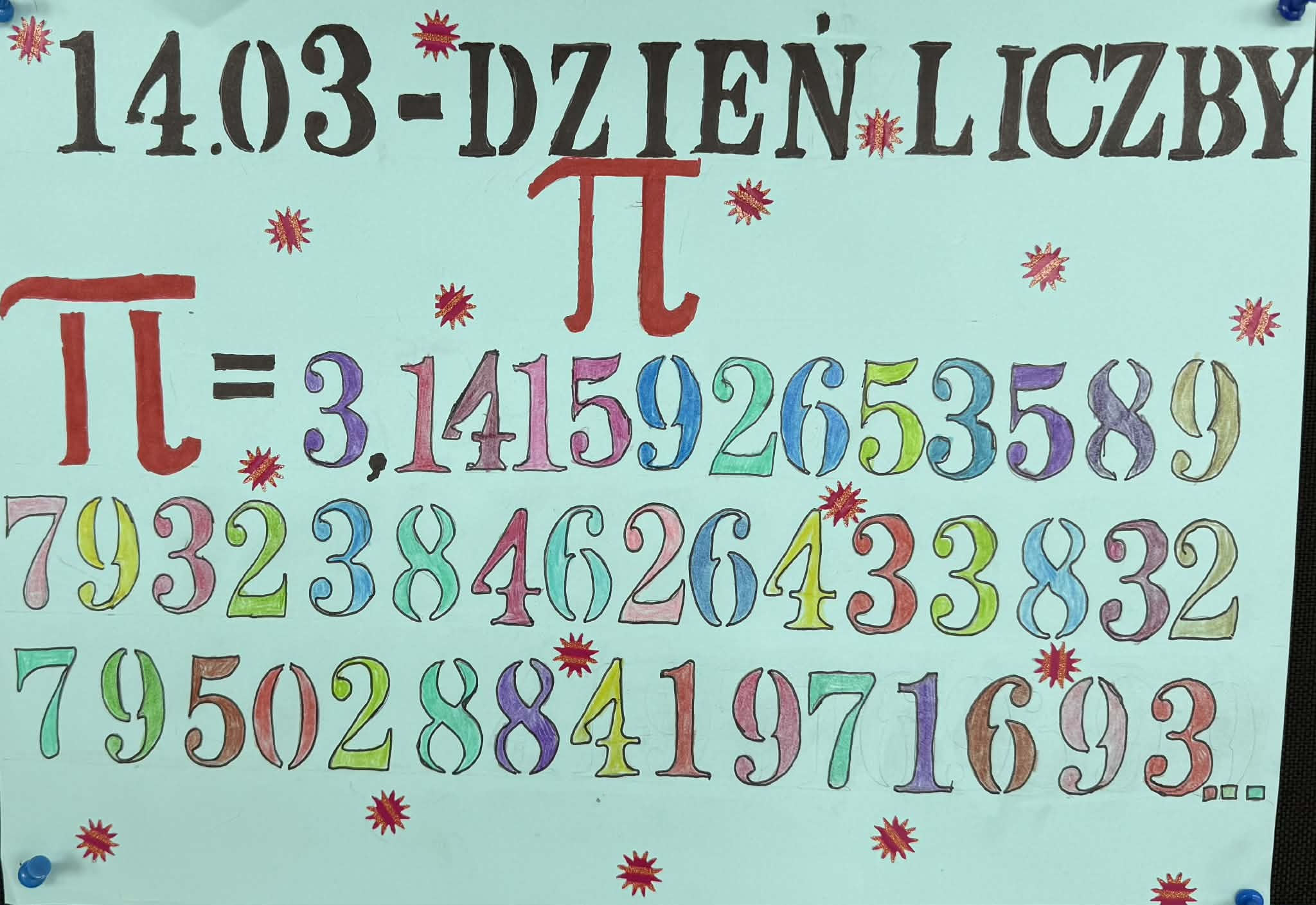 MIĘDZYNARODOWY DZIEŃ LICZBY PI - ŚWIĘTO NAUK ŚCISŁYCH W ZS PROSZOWICE