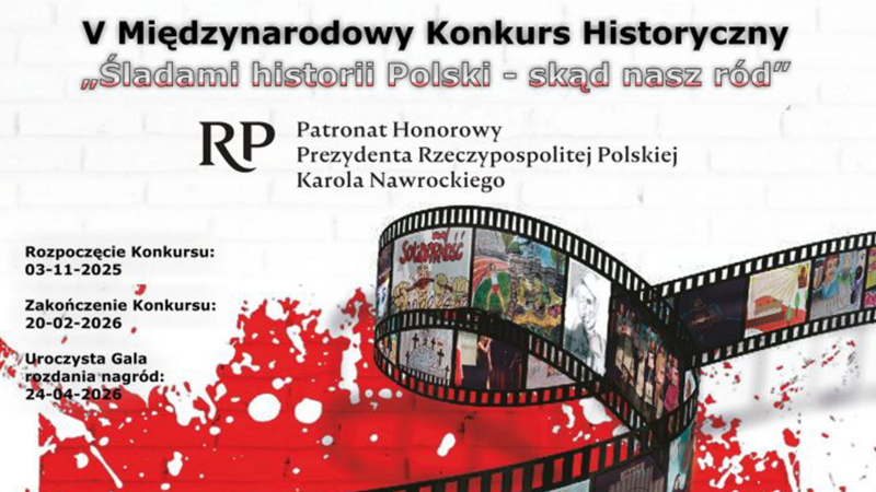 LICEALISTKA ZS PROSZOWICE WYRÓŻNIONA W V MIĘDZYNARODOWYM KONKURSIE HISTORYCZNYM „ŚLADAMI HISTORII POLSKI” – SKĄD NASZ RÓD”