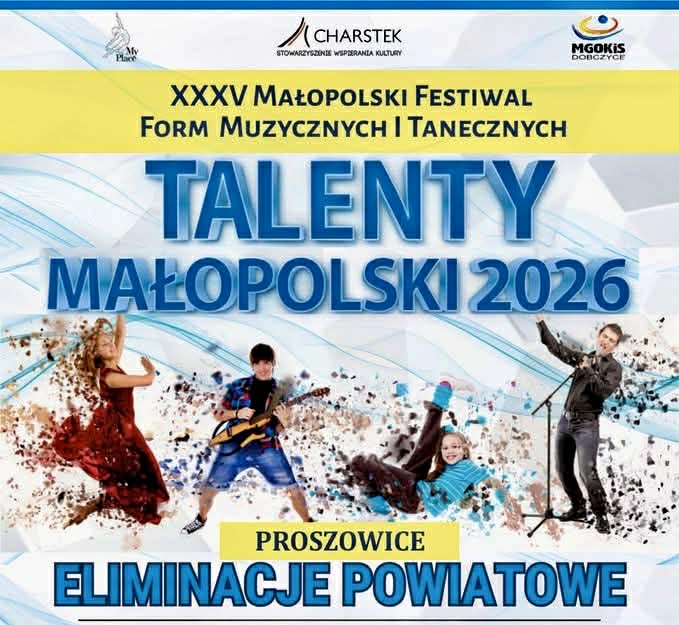 TALENTY MAŁOPOLSKI 2026 Z ZS PROSZOWICE - ELIMINACJE POWIATOWE