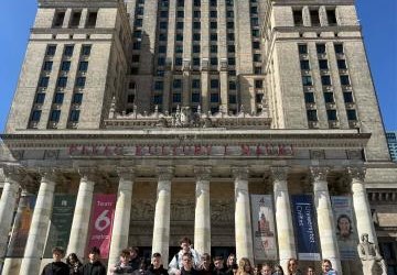 W MOICH SNACH WCIĄŻ WARSZAWA … WYCIECZKA LICEALISTÓW ZS PROSZOWICE DO STOLICY