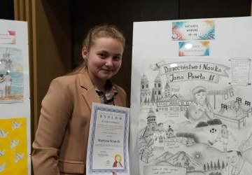 MŁODZI O RODZINIE, MIŁOŚCI I PRZYJAŹNI… LICEALISTKA ZS PROSZOWICE LAUREATKĄ OGÓLNOPOLSKIEGO KONKURSU PLASTYCZNEGO I LITERACKIEGO