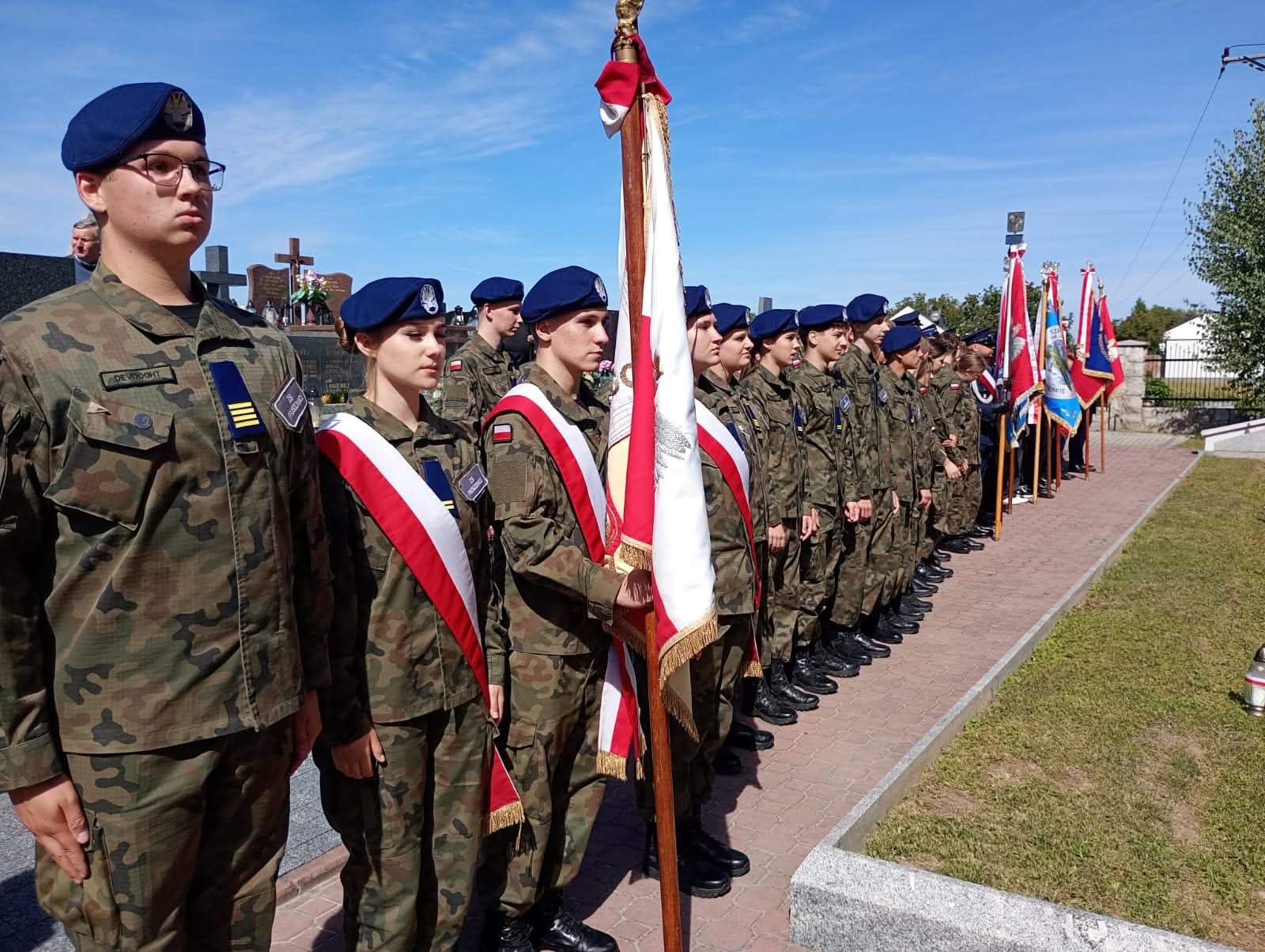 87 ROCZNICA BITWY POD PROSZOWICAMI Z UDZIAŁEM UCZNIÓW KLAS MUNDUROWYCH ZS PROSZOWICE