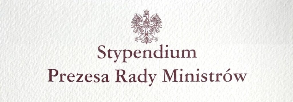 MAMY STYPENDYSTÓW PREZESA RADY MINISTRÓW NA ROK SZKOLNY 2026/2027